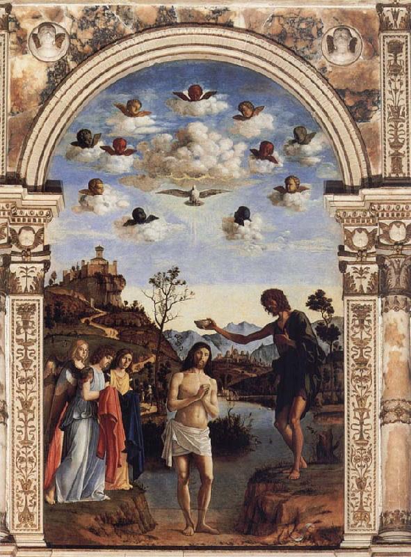 CIMA da Conegliano Baptism of Christ China oil painting art